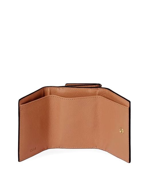 Chloé Brown Paddington Leather Wallet