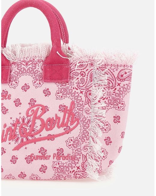 Mc2 Saint Barth Pink Tebuchanna Round Handtasche