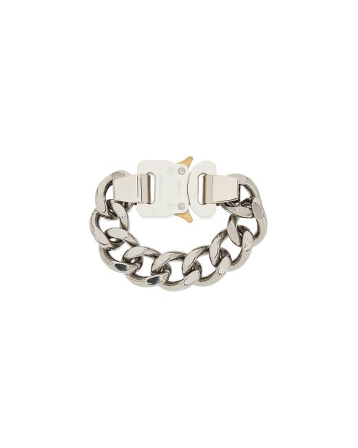 Bracciale A Catena Con Fibbia di 1017 ALYX 9SM in Metallic da Uomo