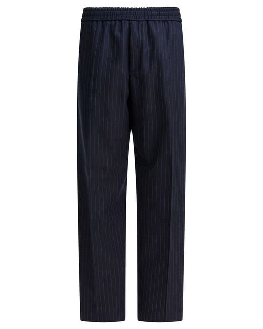 Golden Goose Deluxe Brand Gouden Ganzenwol joggingbroek in het Blue voor heren