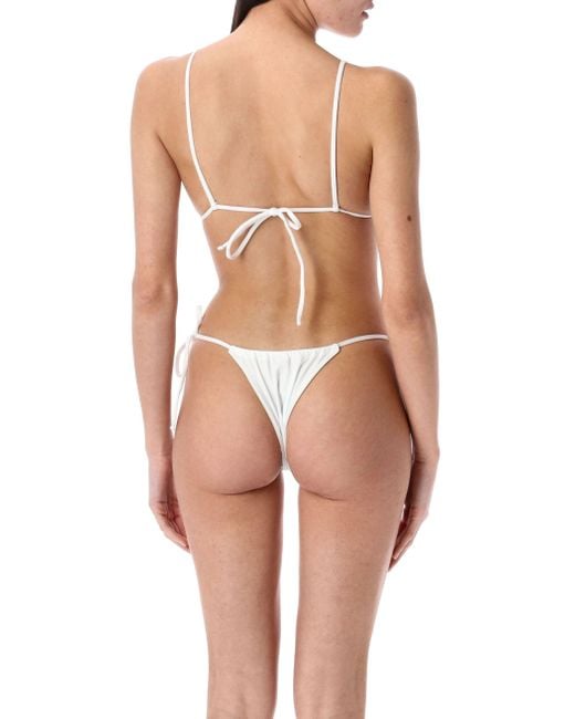 Swim By Di White Caprera Bikini