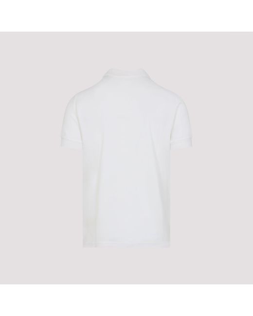 Tom Ford Lyocell-polo in het White