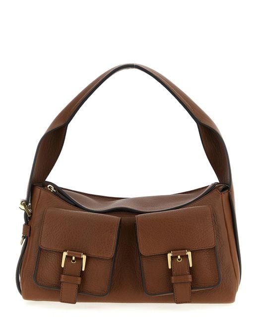 Mulberry Brown 'Maggie' Shoulder Bag
