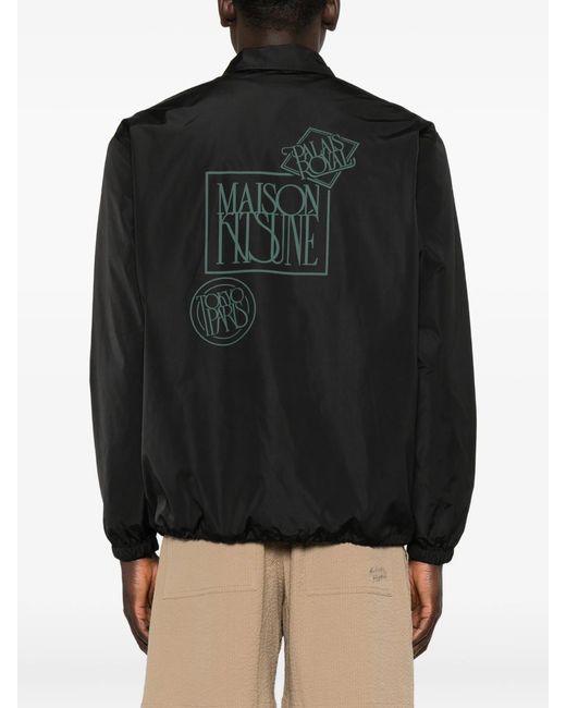Maison Kitsuné Black Coach Jacket