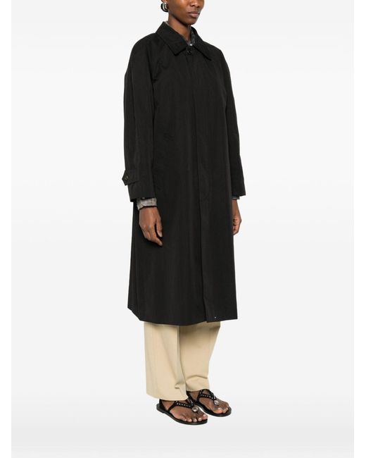 DUNST Black Cotton Blend Coat