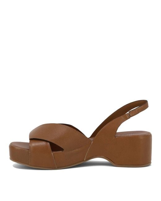 Sandales de "Horus" Roberto Del Carlo en coloris Brown