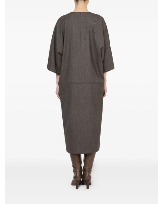 MM6 by Maison Margiela Gray Maxi Dress