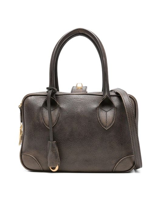 Golden Goose Deluxe Brand Black Vita Leather Handbag