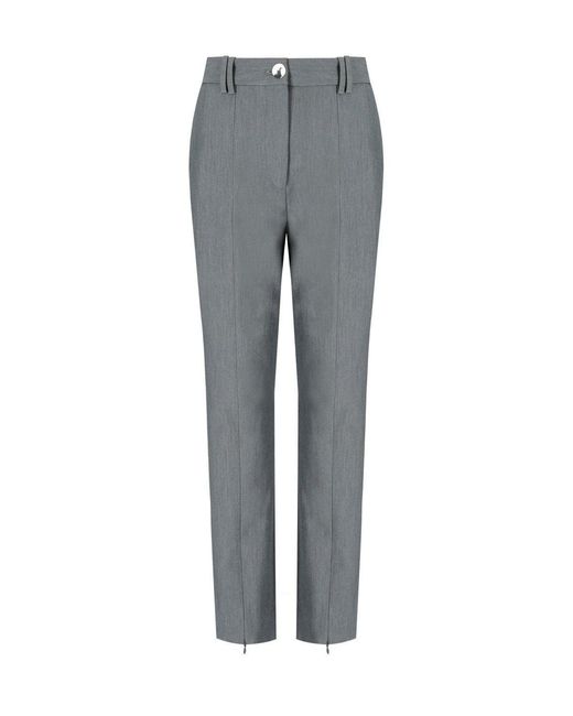 Ganni Gray Melange Trouser for men
