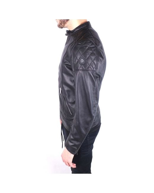 diesel l marton leather jacket