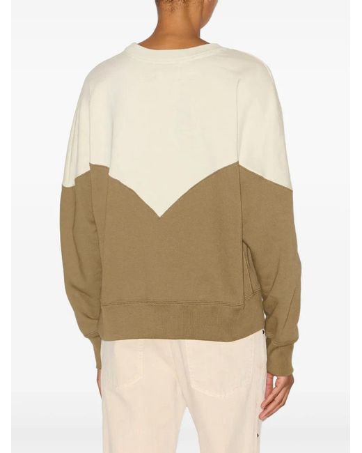 Isabel Marant White Houston Sweatshirt