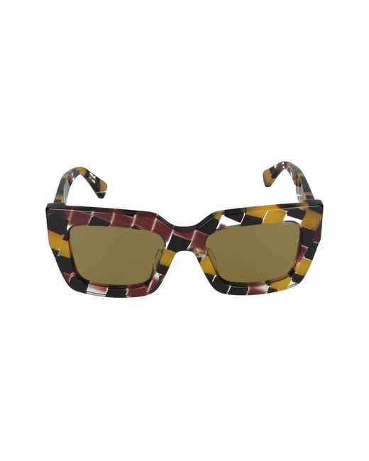 Sunglasses Bv1212 S /20/145 di Bottega Veneta in Green da Uomo
