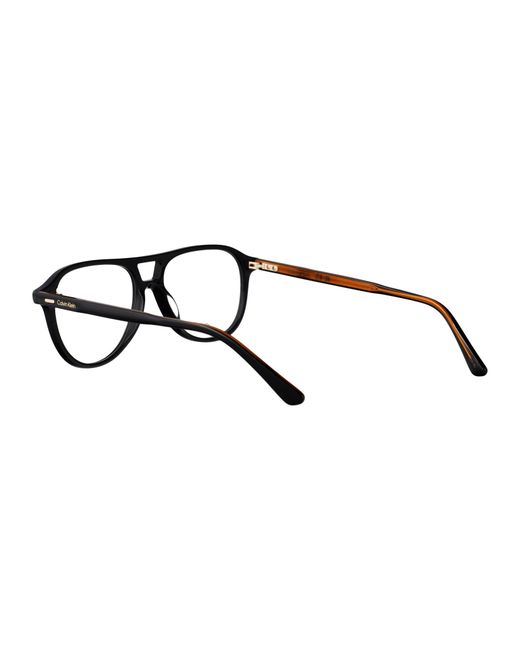 Calvin Klein Black Acetate Glasses