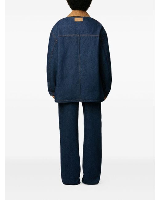 AMI Worker Denimjacke in Blue für Herren