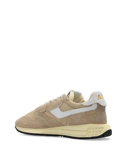 Autry White Reelwind Low Nylon/Crack