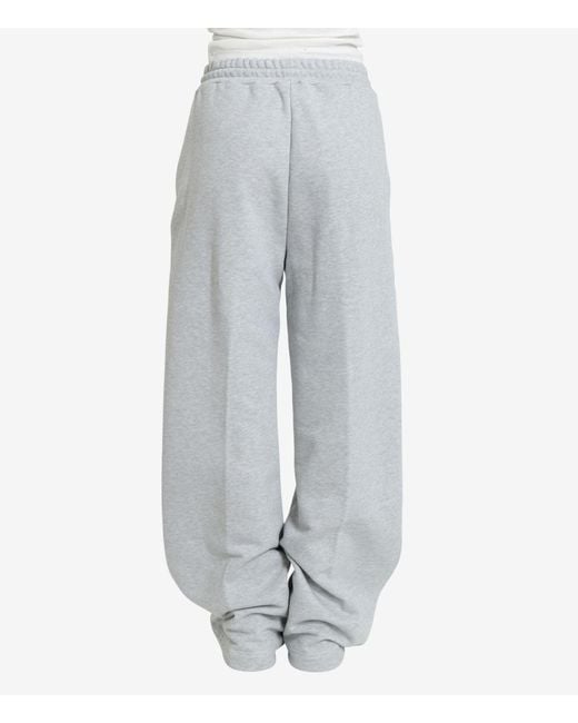 MSGM Gray Trousers