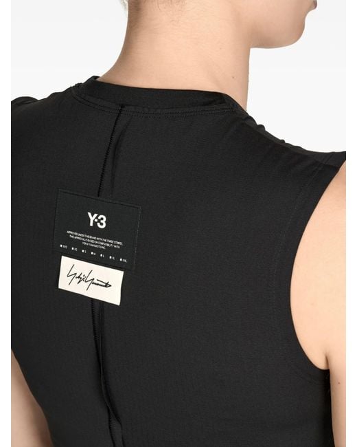 Y-3 Black W Run C Tank Rc