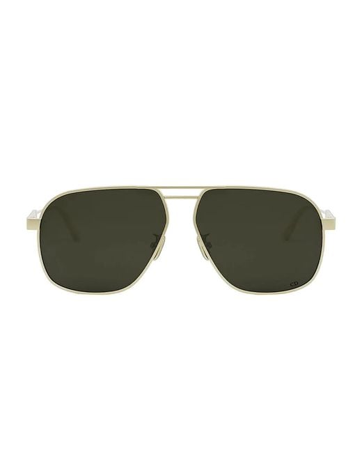 Dior Green Cannage A3 U Sunglasses