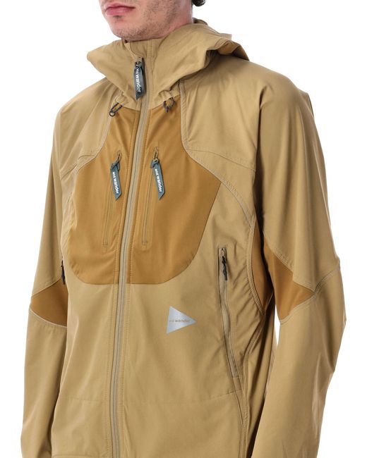 And Wander Natural Technical Jacket for men
