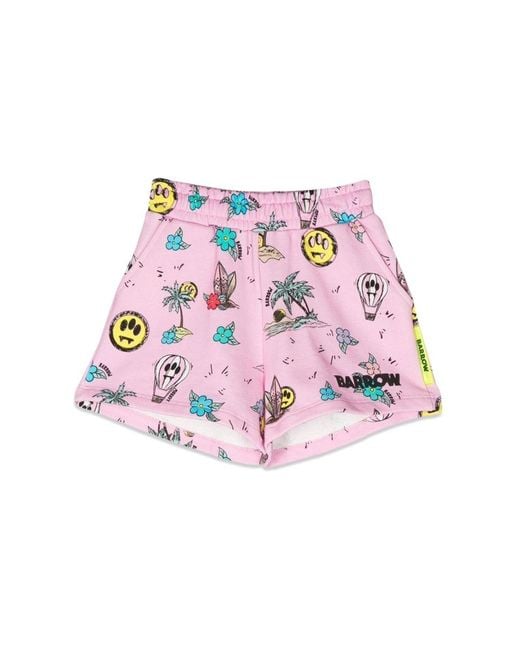 Barrow Pink Sweatshorts