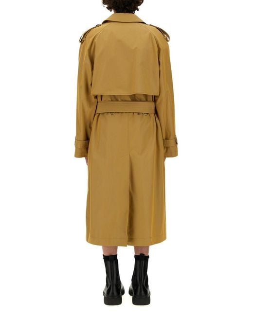 Burberry Trench Coat Met Cinutra in het Metallic voor heren
