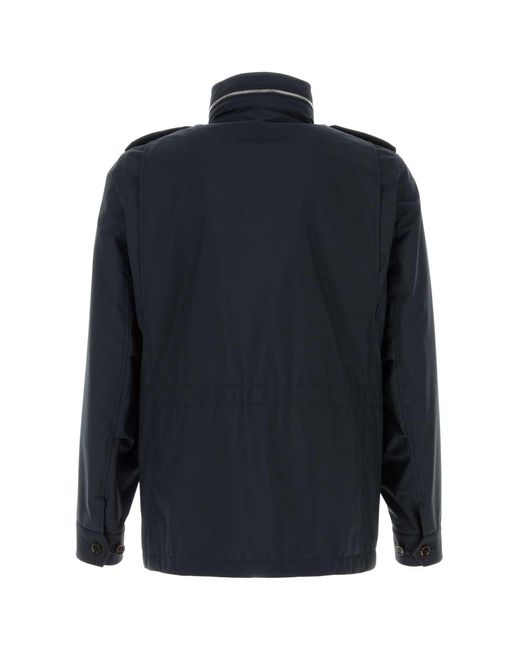 Moorer Blue Field Jacket