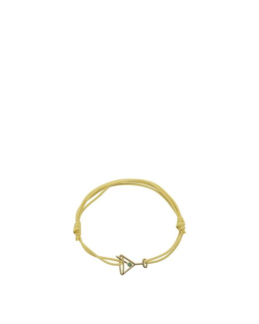Aliita Metallic "Martini Esmeralda" Bracelet