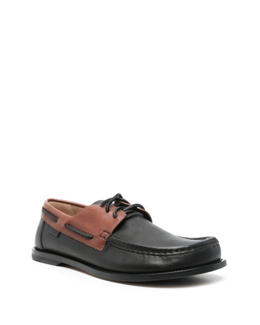 Loewe Brown Campo Boat Shoe