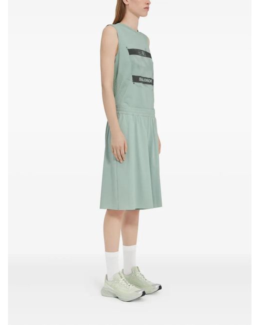 MM6 MAISON MARGIELA X SALOMON Green Mm6 Maison Margiela X Salomon X Salomon Jersey Sports Shorts
