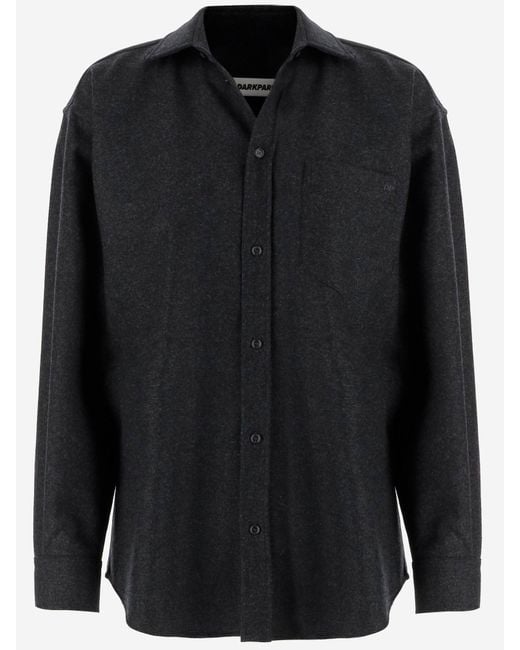 Camicia Di Lana Di di DARKPARK in Black