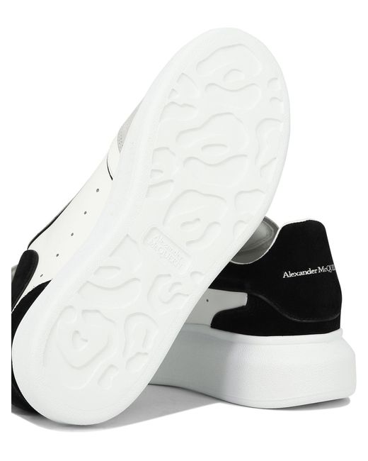 Alexander McQueen Alexander MC Queen White/Black Oversize Sneaker für Herren