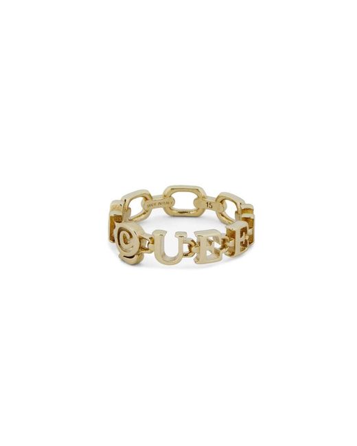 McQueen Metallic Mcqueen Ring