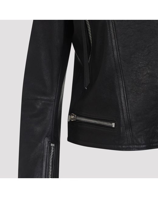 Tom Ford Leren Jas in het Black