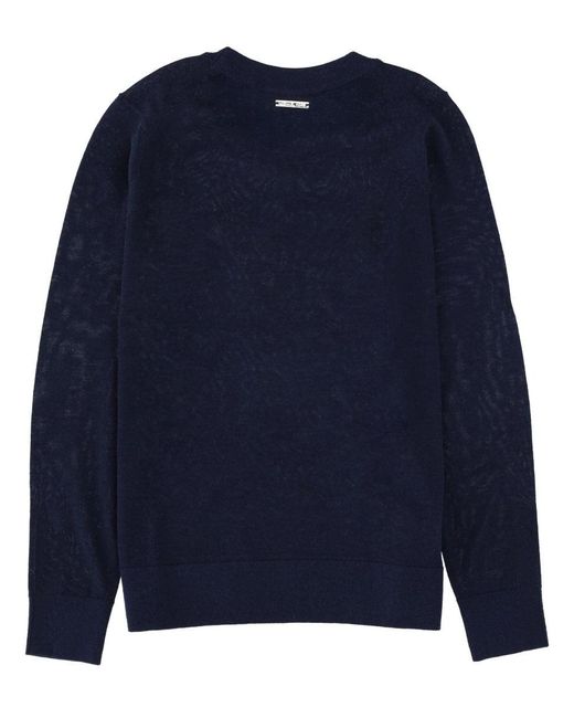 MICHAEL Michael Kors Blue Wool Jersey