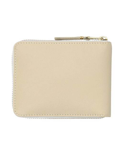 Comme des Garçons Natural Small Zip Around Wallet