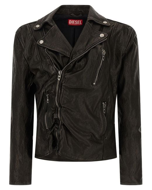 'L Uncan 'chaqueta DIESEL de hombre de color Black