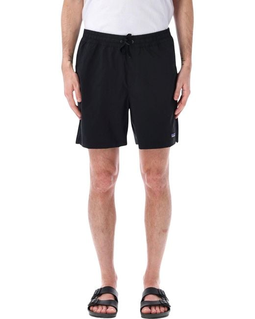 Patagonia Black Shorts Baggies Lights 6 for men