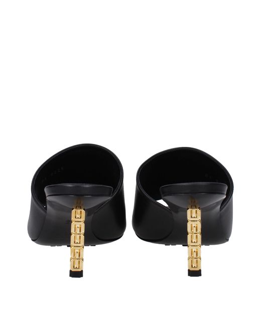 Givenchy Sandals G Cube Vrouwen Leer Zwart in het Black voor heren