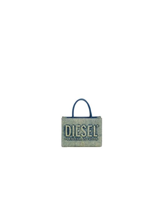 DIESEL Blue Mini Bag With Logo