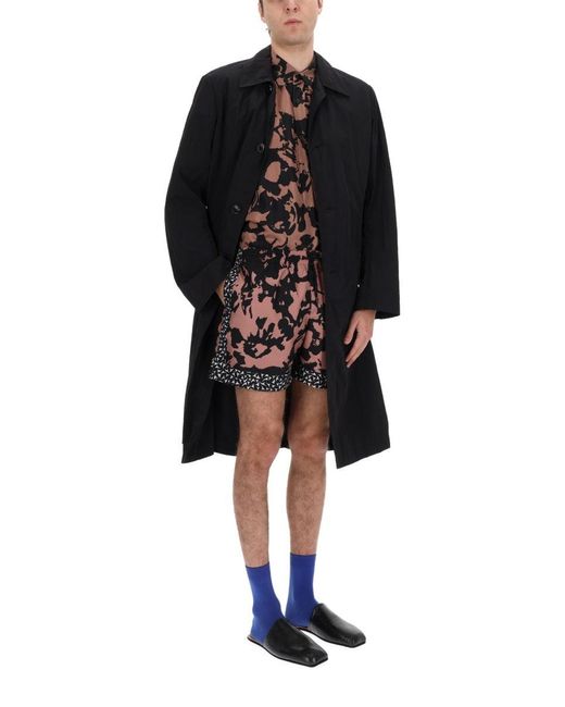 Dries Van Noten Black Vorrie Shell Jacket