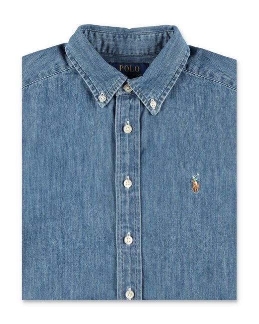 Polo Ralph Lauren Blue T Shirts And Polos