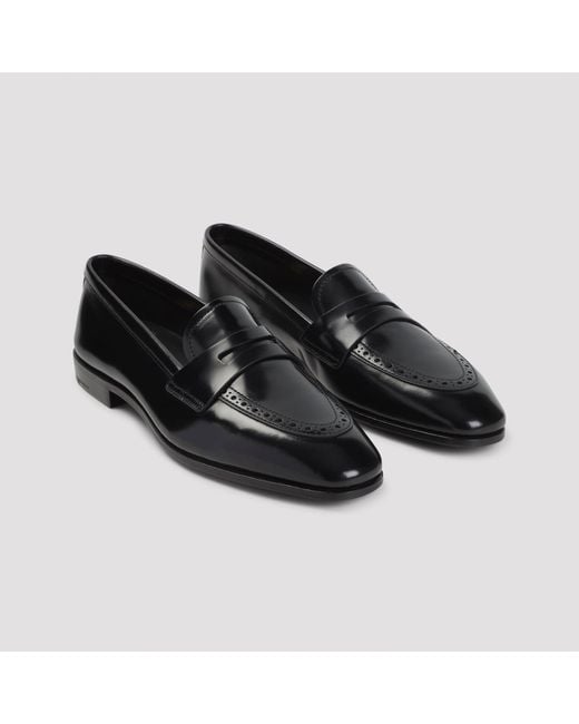 Church's Black Onyx Penny Loafers