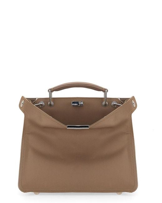 Fendi "peekaboo Iseeu" Tas Klein in het Brown voor heren