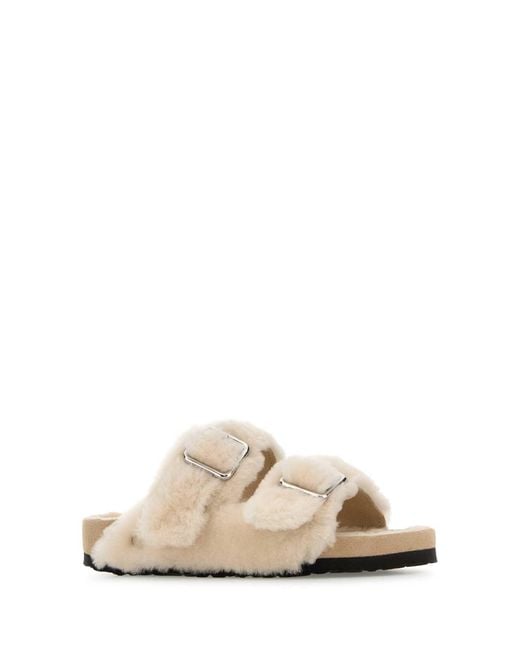 BIRKENSTOCK 1774 X BECOMES BERLIN White Arizona Shearling 1774