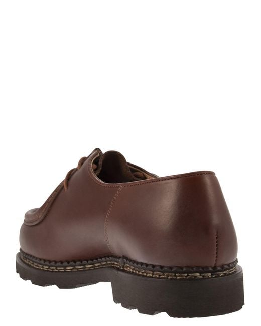 Paraboot Brown Michael Leather Derby