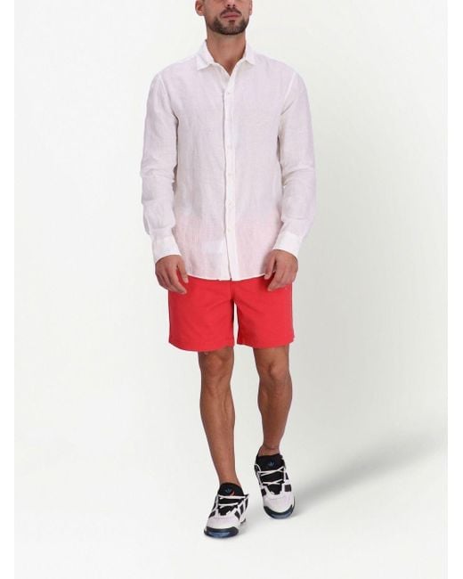 Camisa de manga larga Emporio Armani de hombre de color Pink