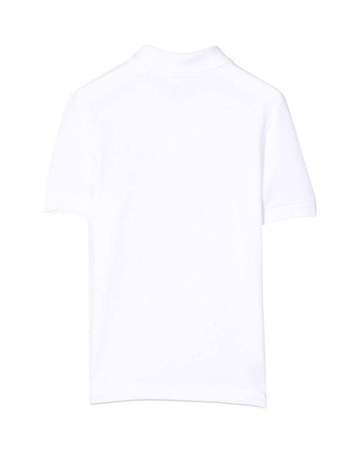 Lacoste White Regular Fit Polo Shirt