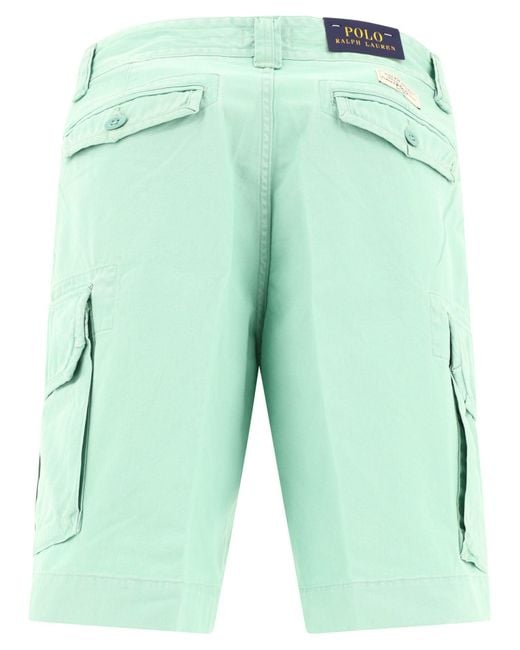 Polo Ralph Lauren "gellar" Cargo Shorts in het Green voor heren
