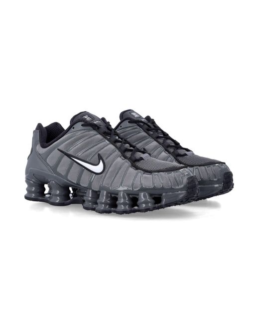 Nike Blue Shox Tl Se Iron Sneakers