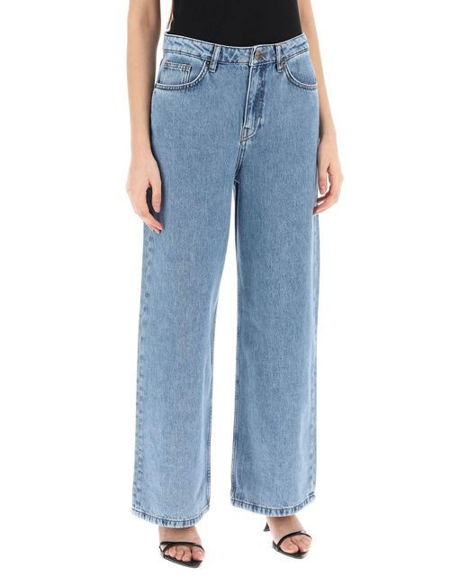 Jeans baggy Willow di Skall Studio in Blue